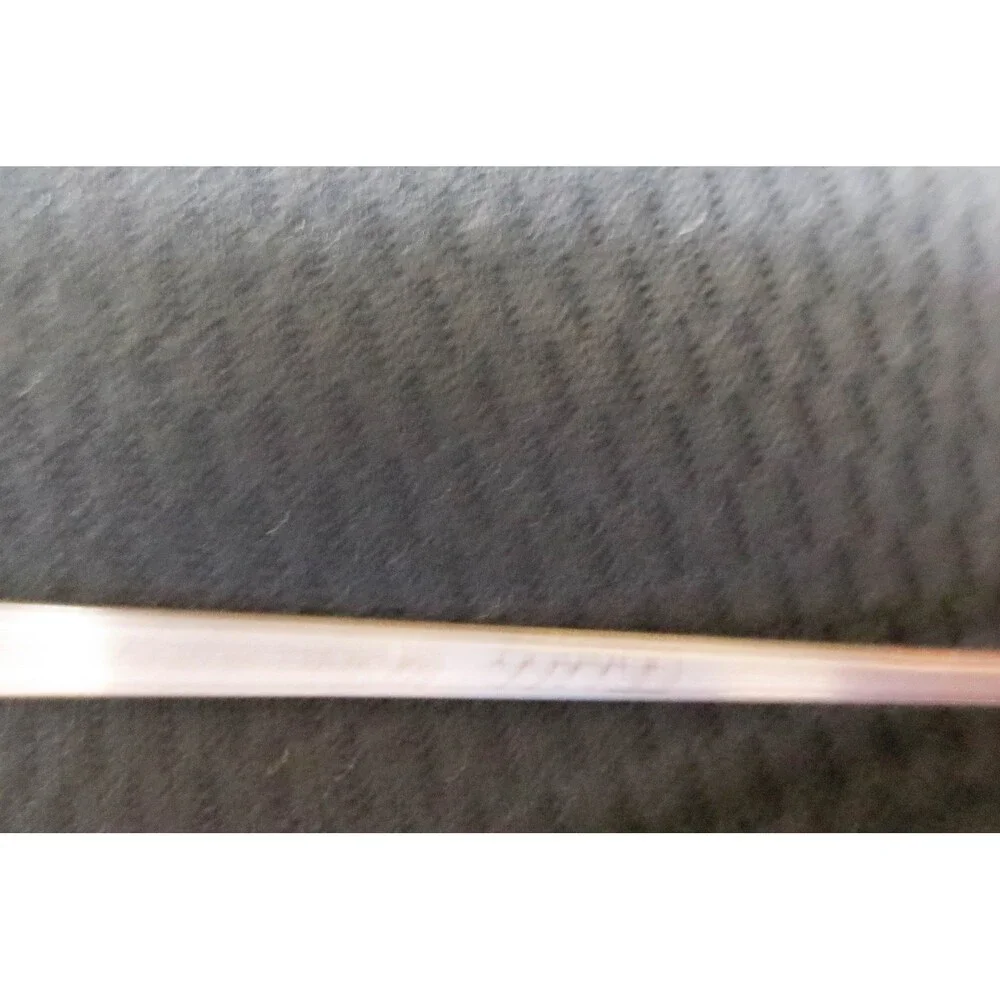 Dignity Rectangular Eyeglasses Brushed Silver Tone Metal Frames 50-16-139 35207
